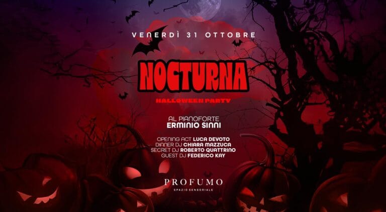 Venerdì 31 ottobre 2026 Halloween Profumo Spazio Sensoriale