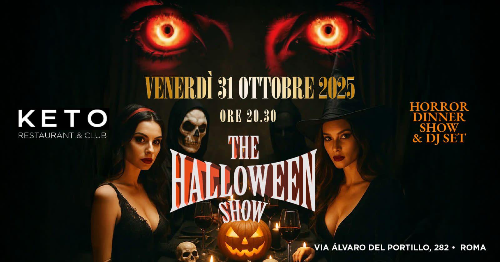 flyer halloween 2025 al locale keto roma