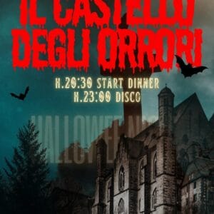 🎃 Halloween “Il Castello del Male” – Venerdì 31 Ottobre 2025