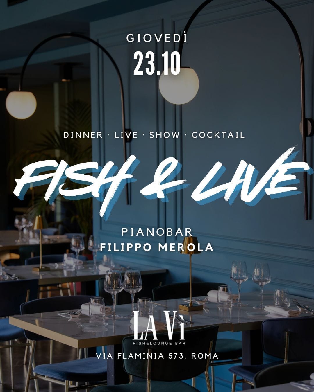 giovedi 23 ottobre 2025 LaVi roma