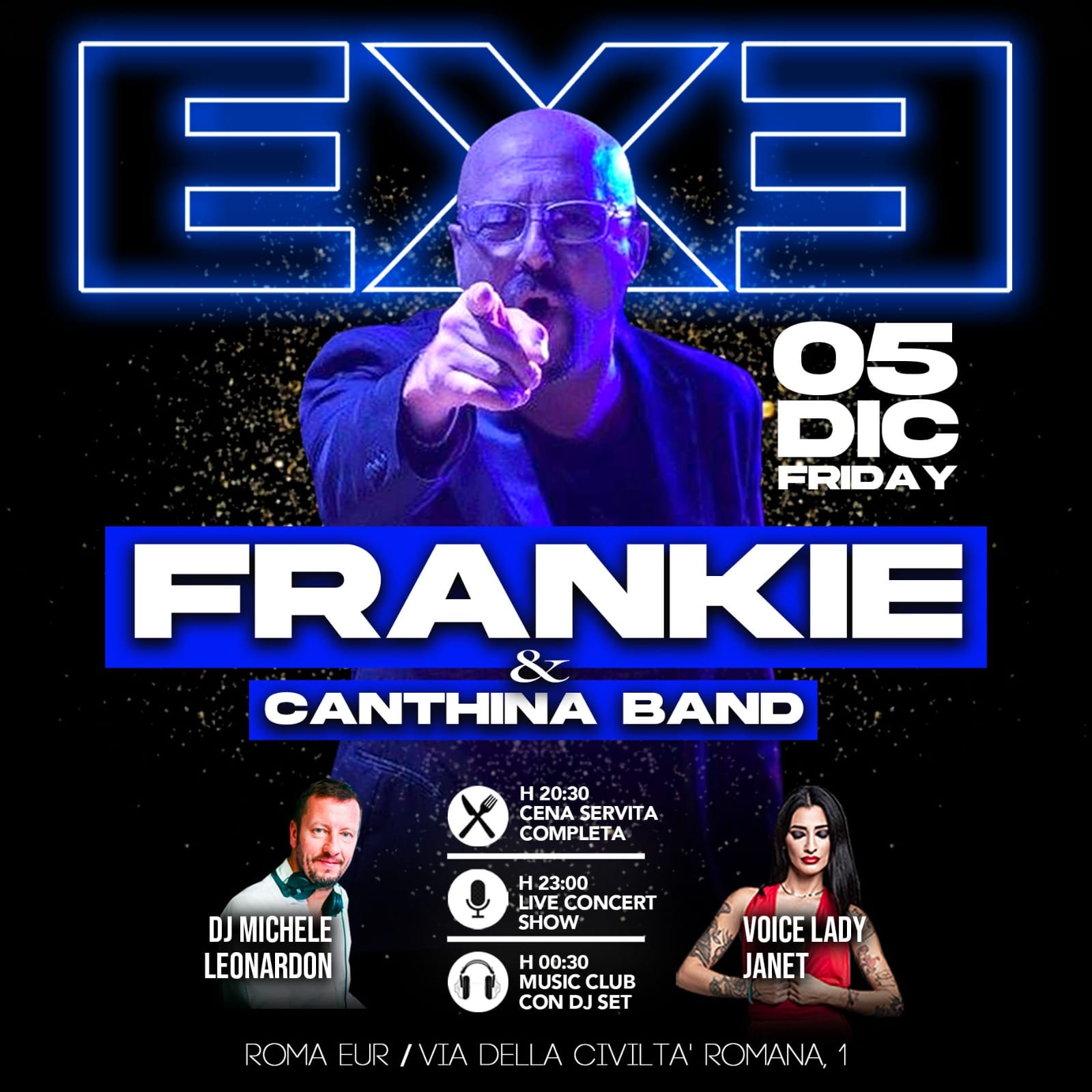 foto exe venerdi 5 dic 2025