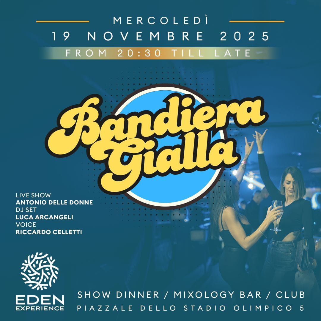 foto mercoledi 19 novembre 2025 EDEN