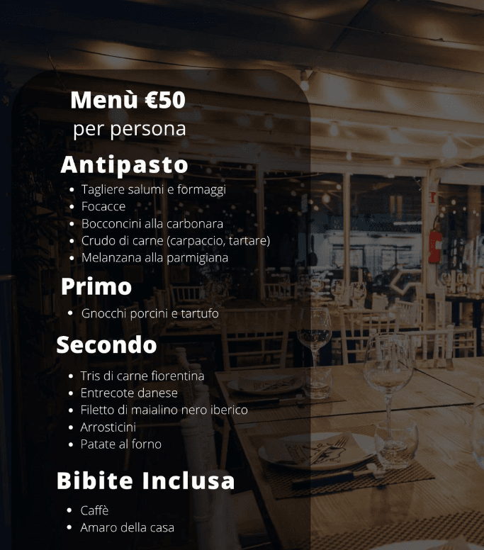 Menu Capodanno Manzo King