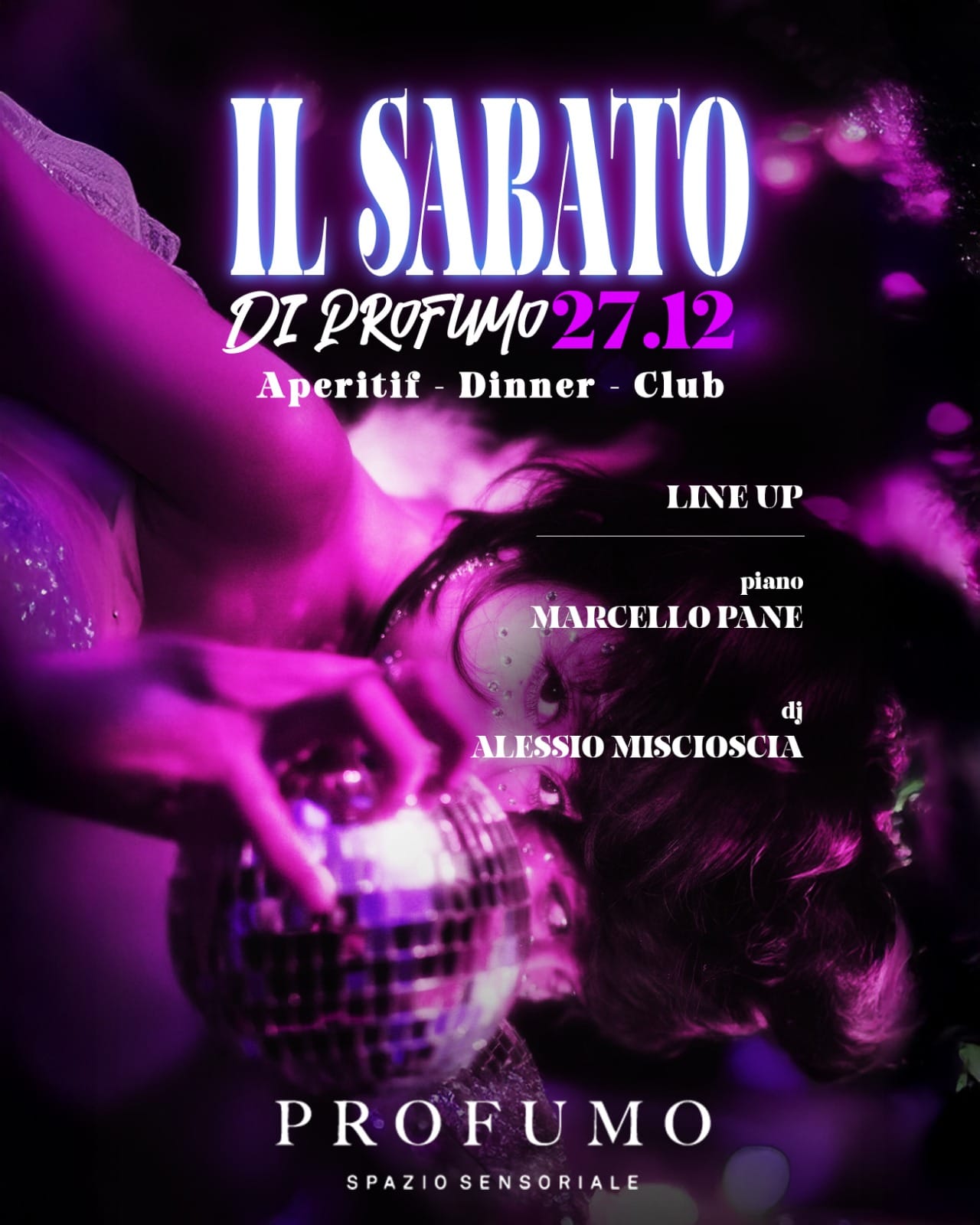 Profumo Spazio Sensoriale Roma - Evento Sabato 27 Dicembre
