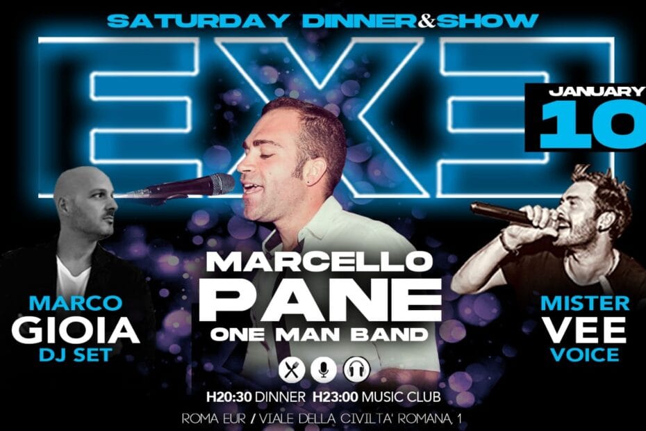 FLYER SERATA SAABTO 10 GENNAIO 2025 ALLEXE ROMA EUR