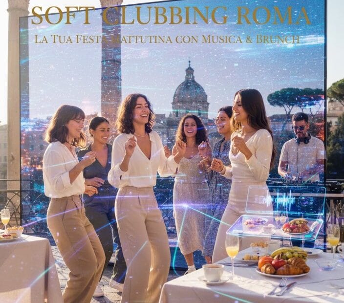 IMMAGINE COPERTINA DEL NUOVO FORMAT SOFT CLUBBING SBARCATO ANCHE A ROMA