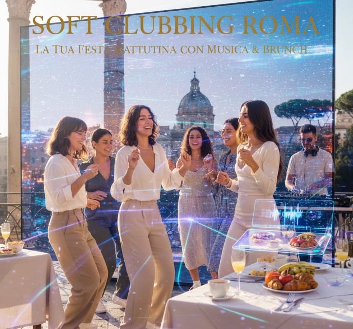 IMMAGINE COPERTINA DEL NUOVO FORMAT SOFT CLUBBING SBARCATO ANCHE A ROMA