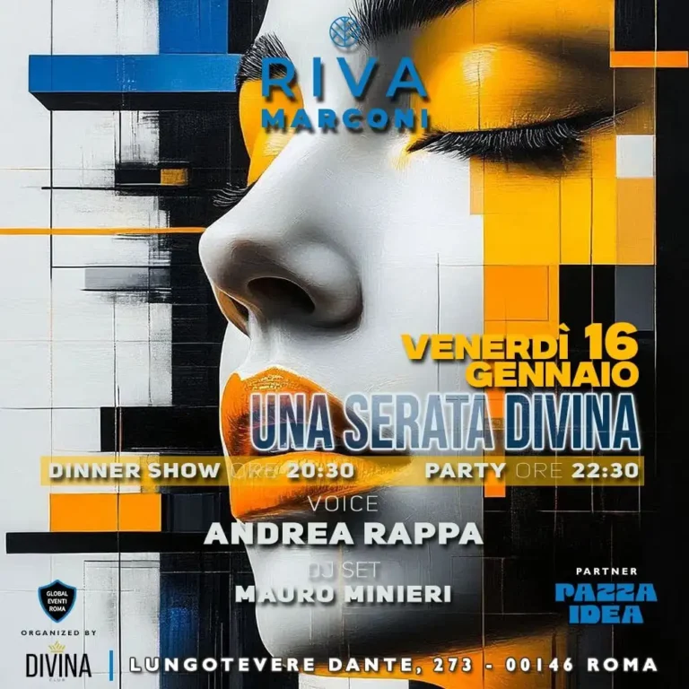 RIVA MARCONI VENERDi 16 GENNAIO