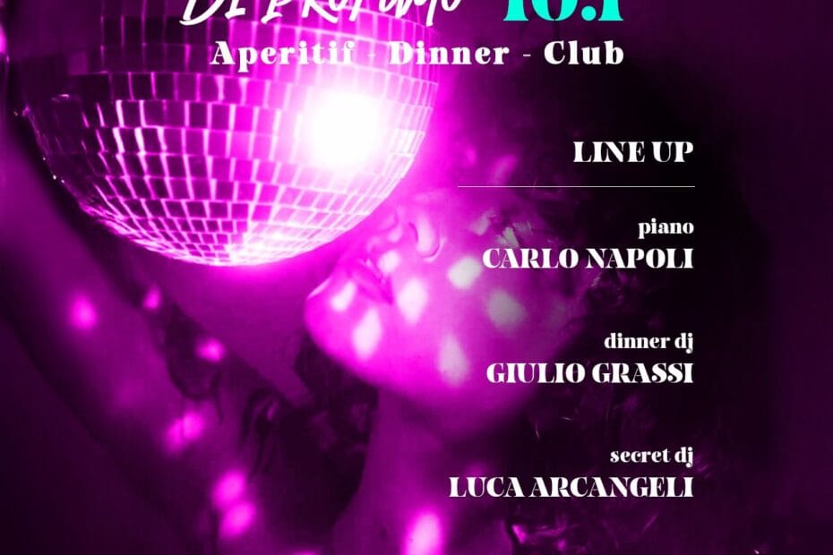 profumo sabato 10 gennaio 2026