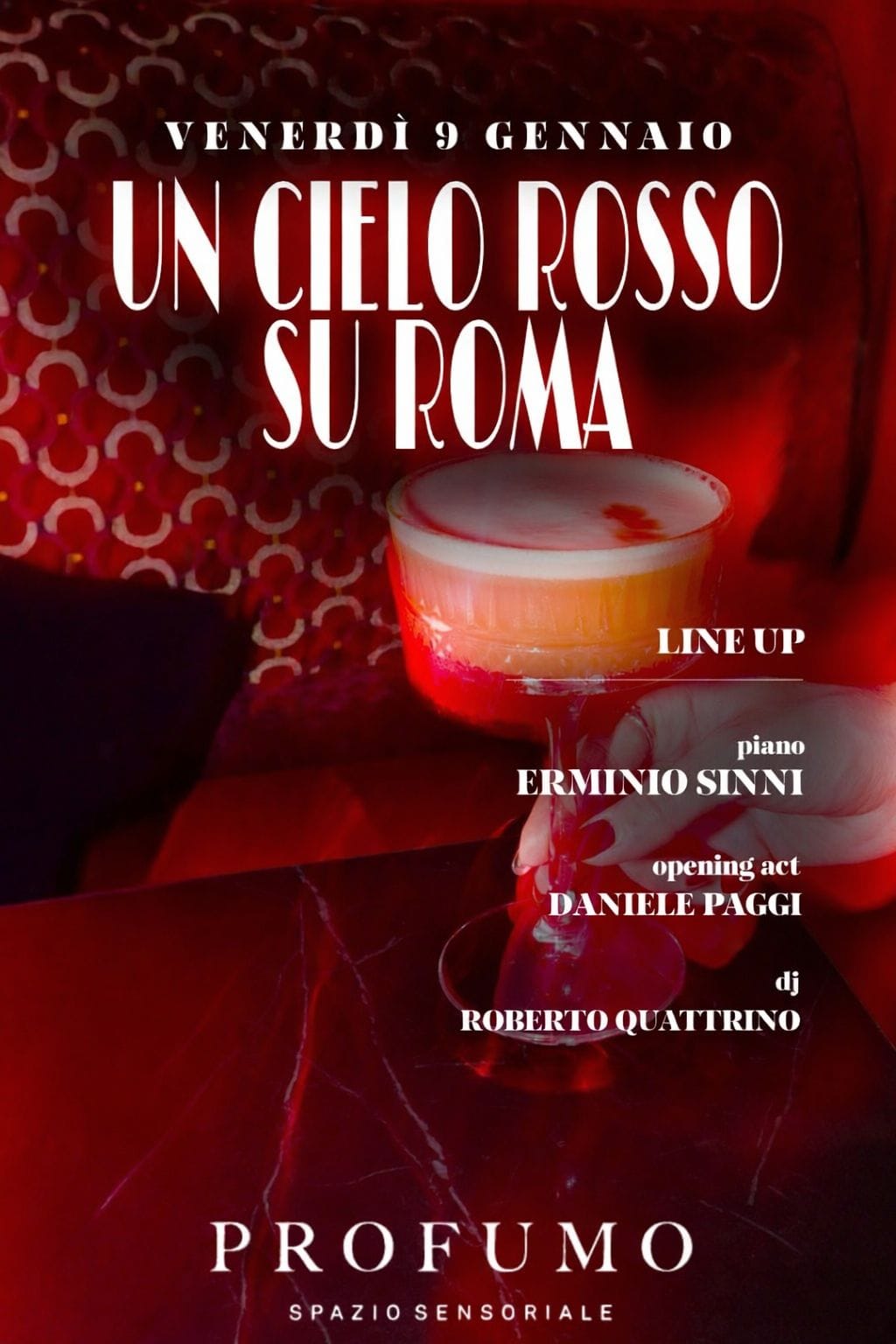 Profumo Spazio Sensoriale Roma - Evento Venerdì 9 Gennaio