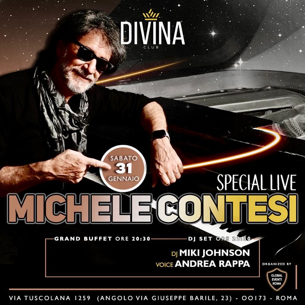 sabato 31 gennaio divina club