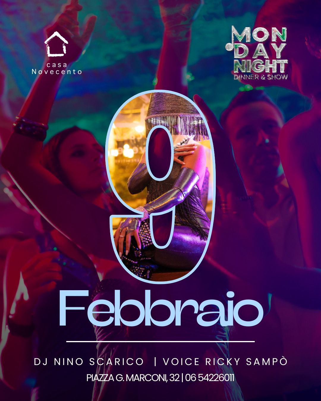 casa 900 lunedi 9 febbraio