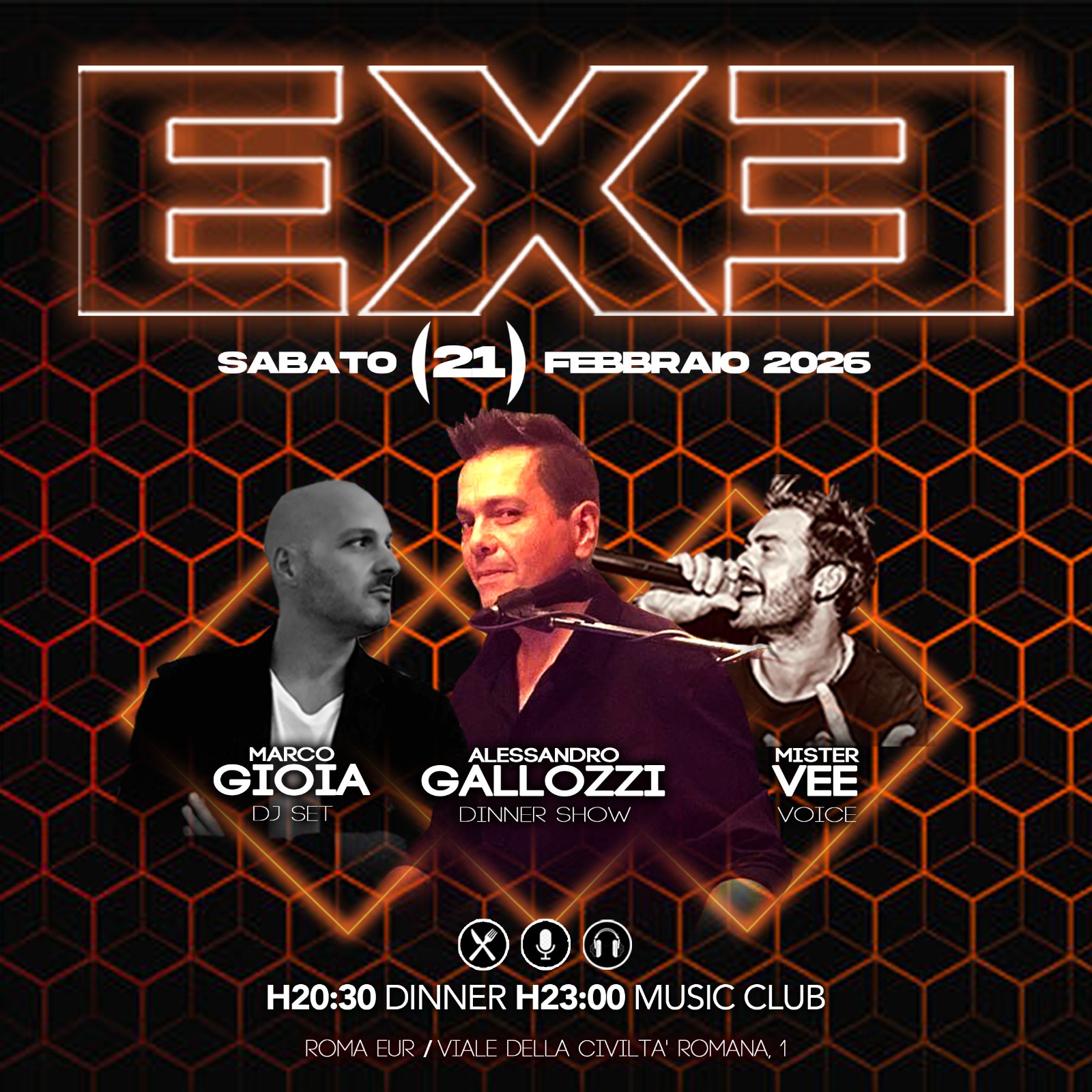 exe sabato 21 febbraio 2026