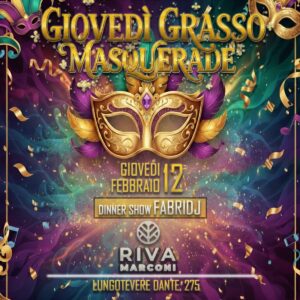 giovedi 12 febbraio carnevle a riva