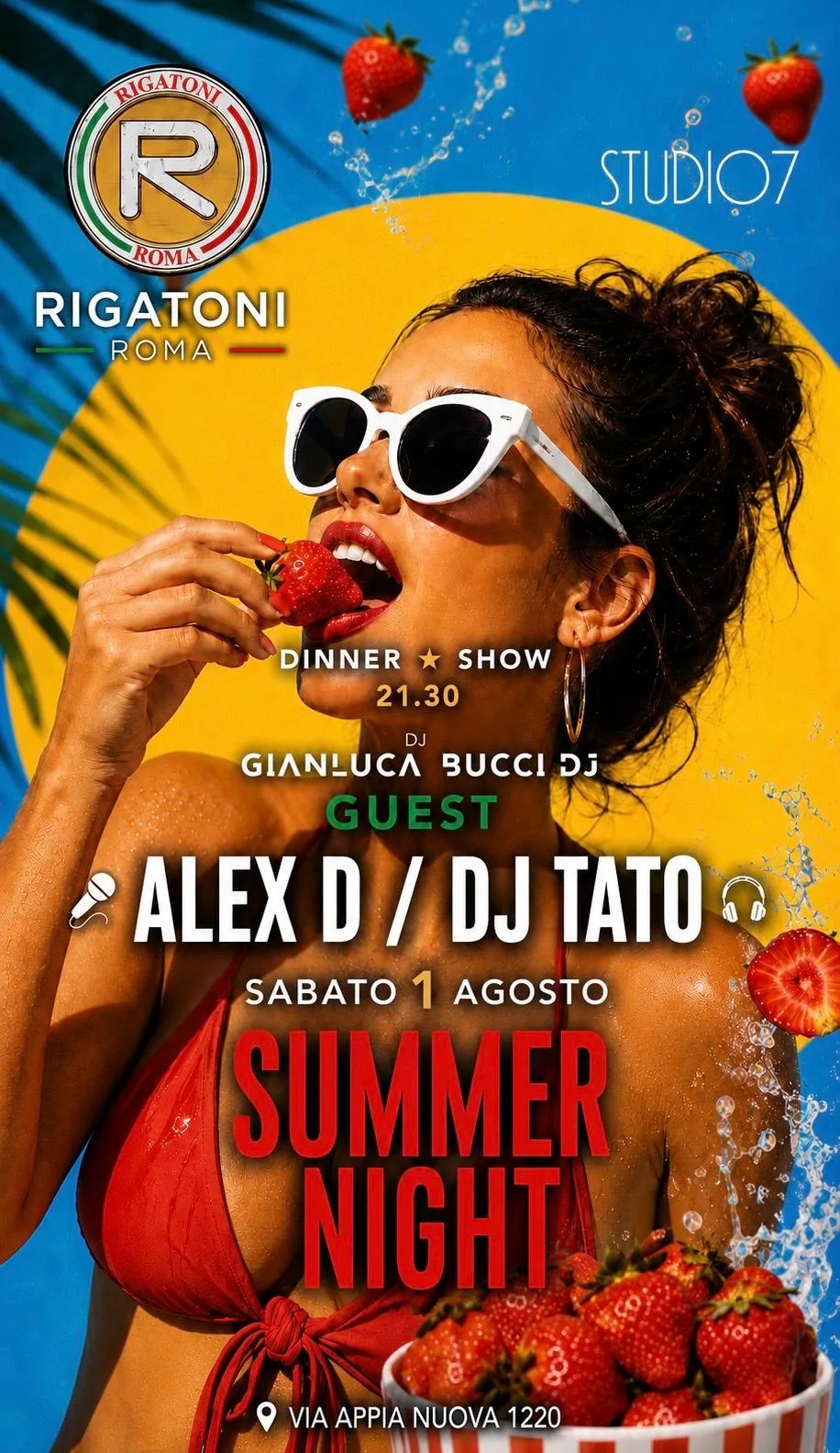 Sabato 1 Agosto 2026 Rigatoni Roma Capannelle