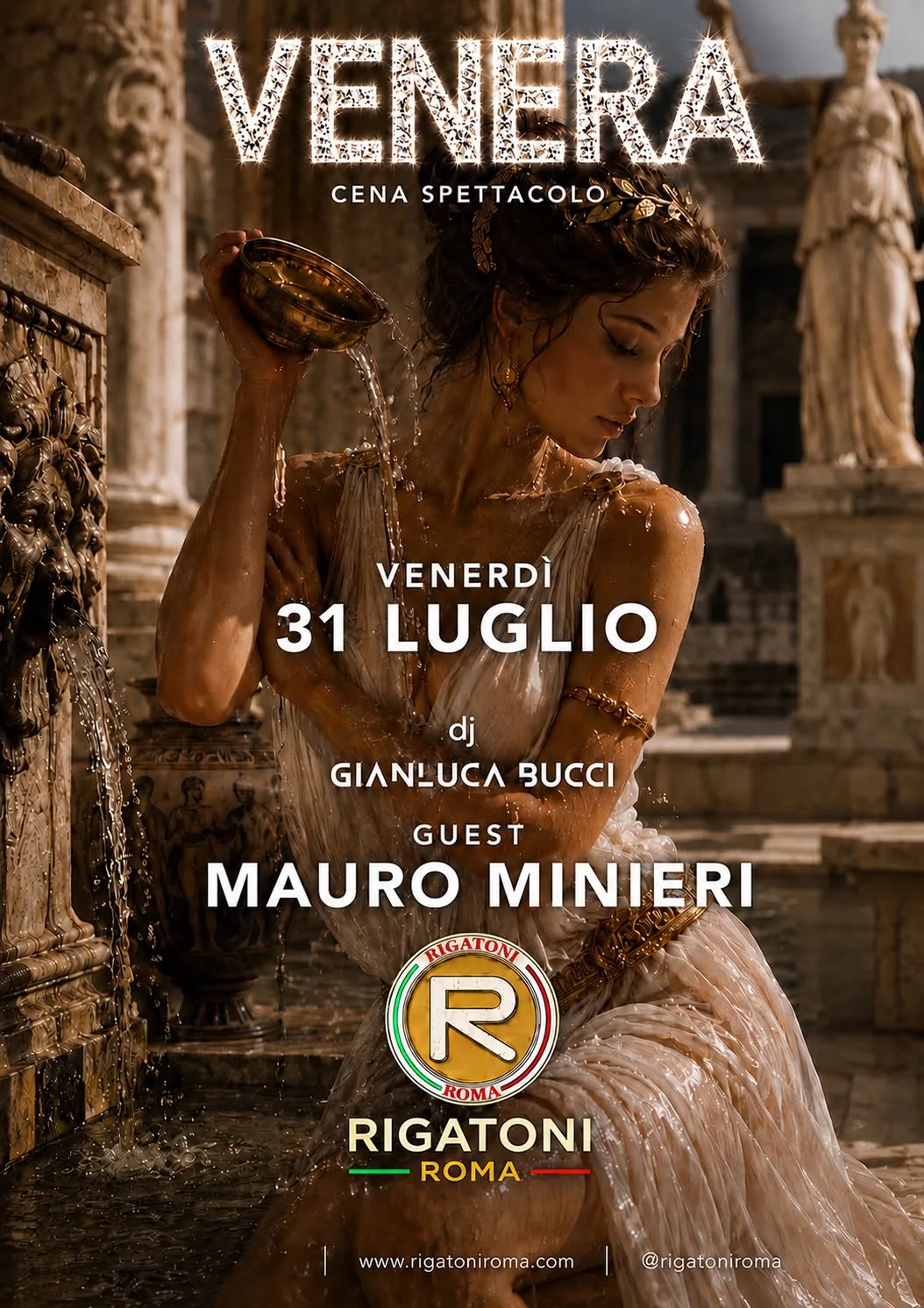 Venerdì 31 Luglio 2026 Rigatoni Roma Capannelle