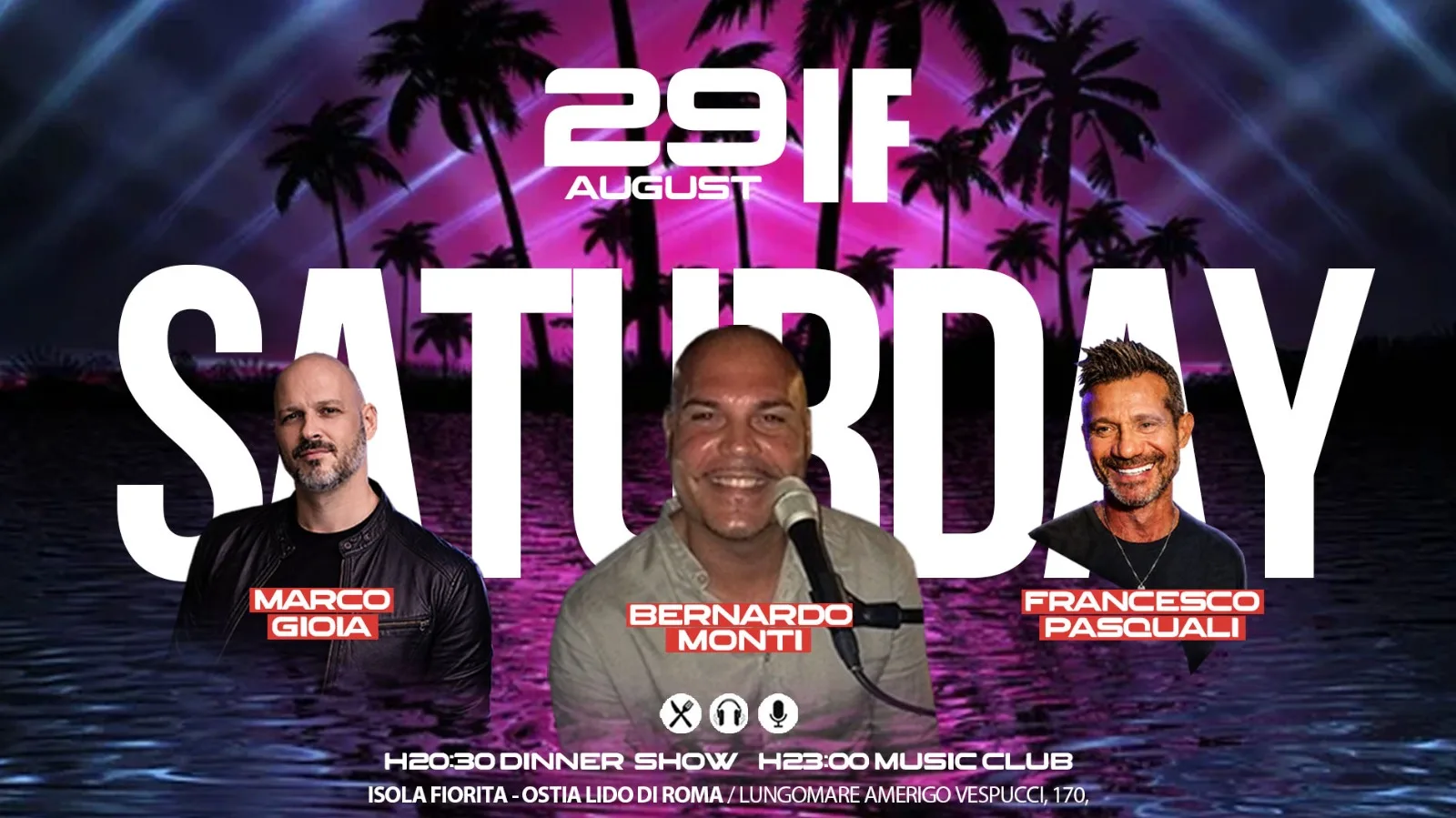 Flyer di Saturday