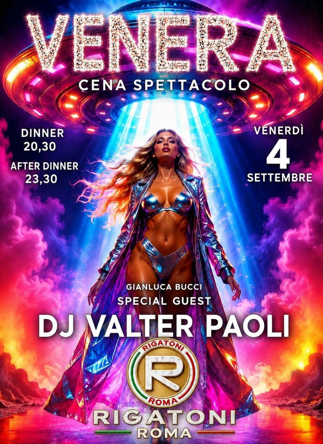 Flyer di Venera — 2026-09-04