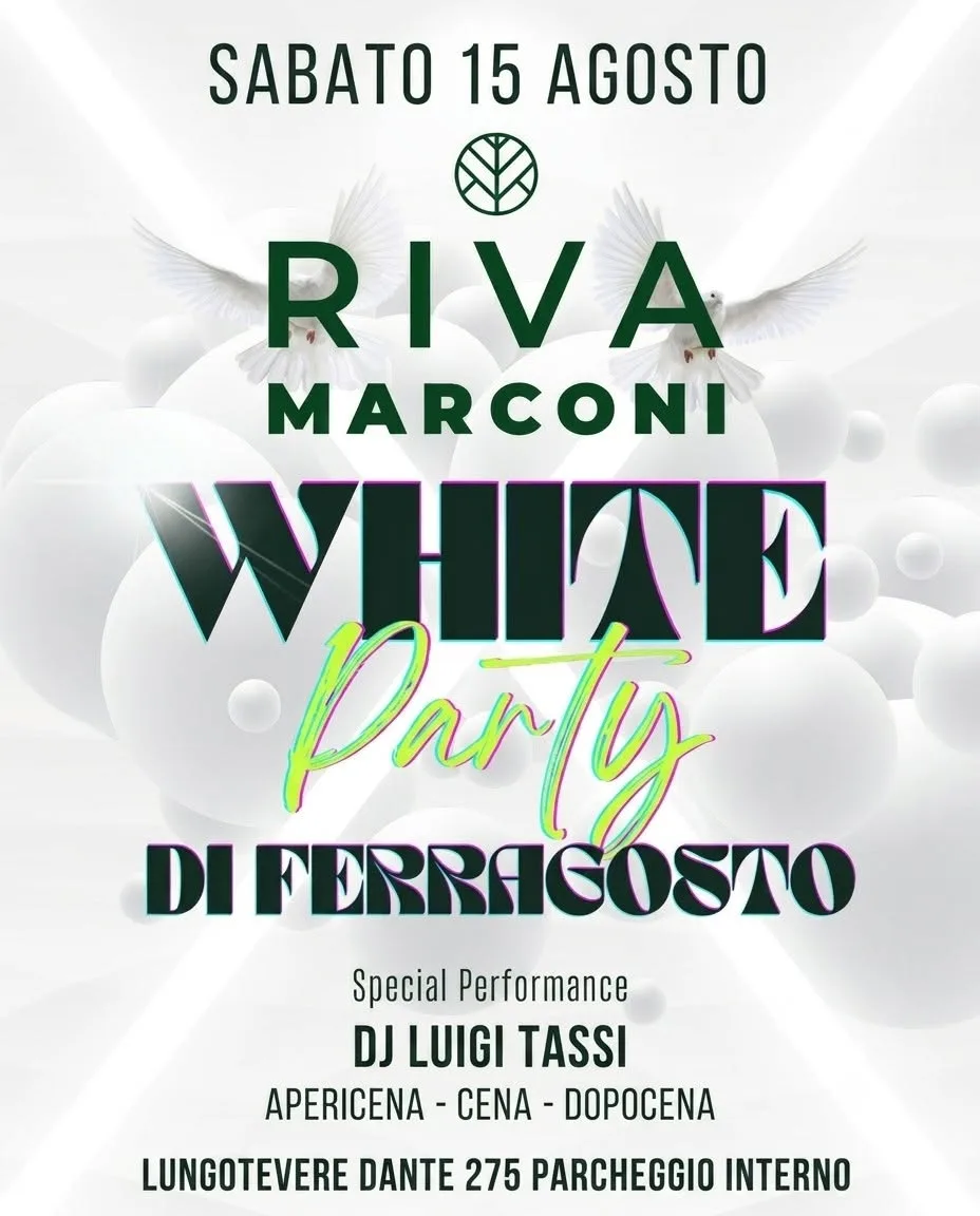 Sabato 15 Agosto 2026 Riva Marconi