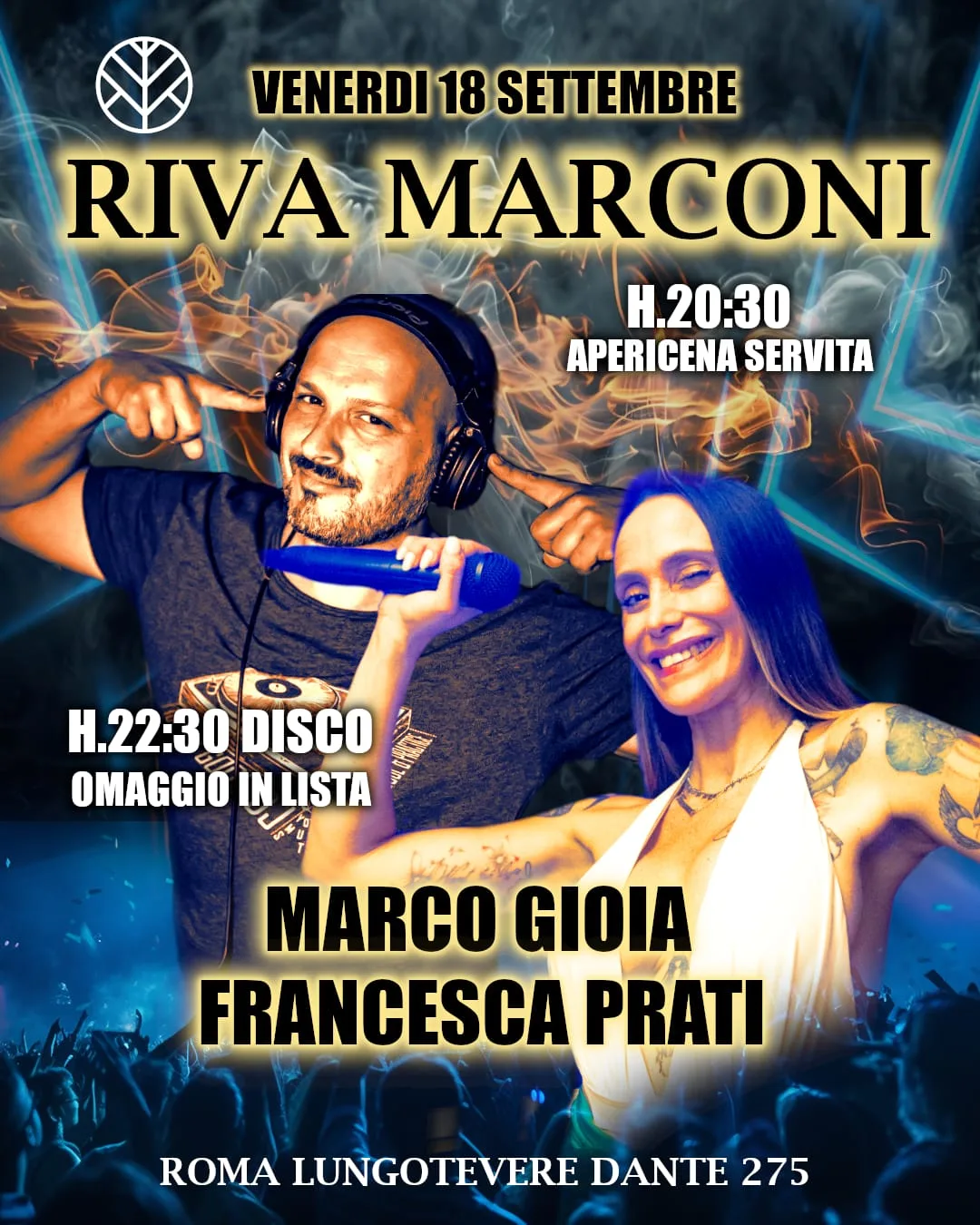 Venerdì 18 Settembre 2026 Riva Marconi