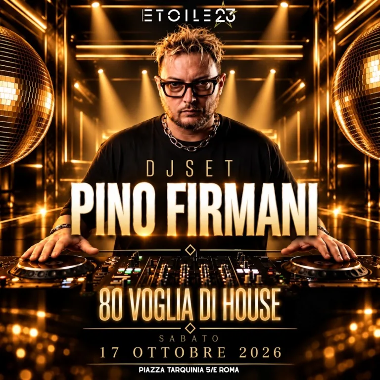 Flyer di 80 Voglia di House — 2026-10-17