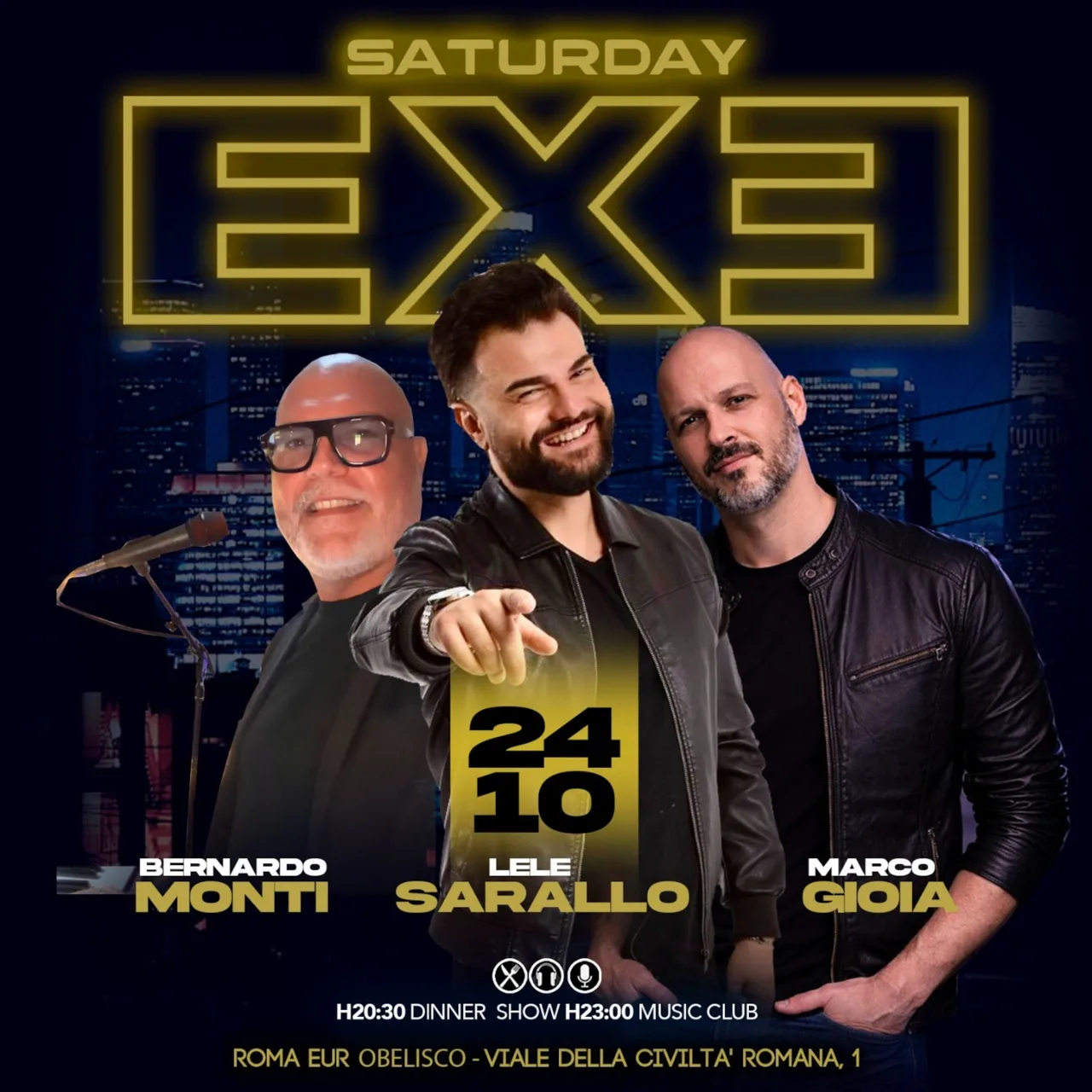 Flyer di Saturday Exe — 2026-10-24