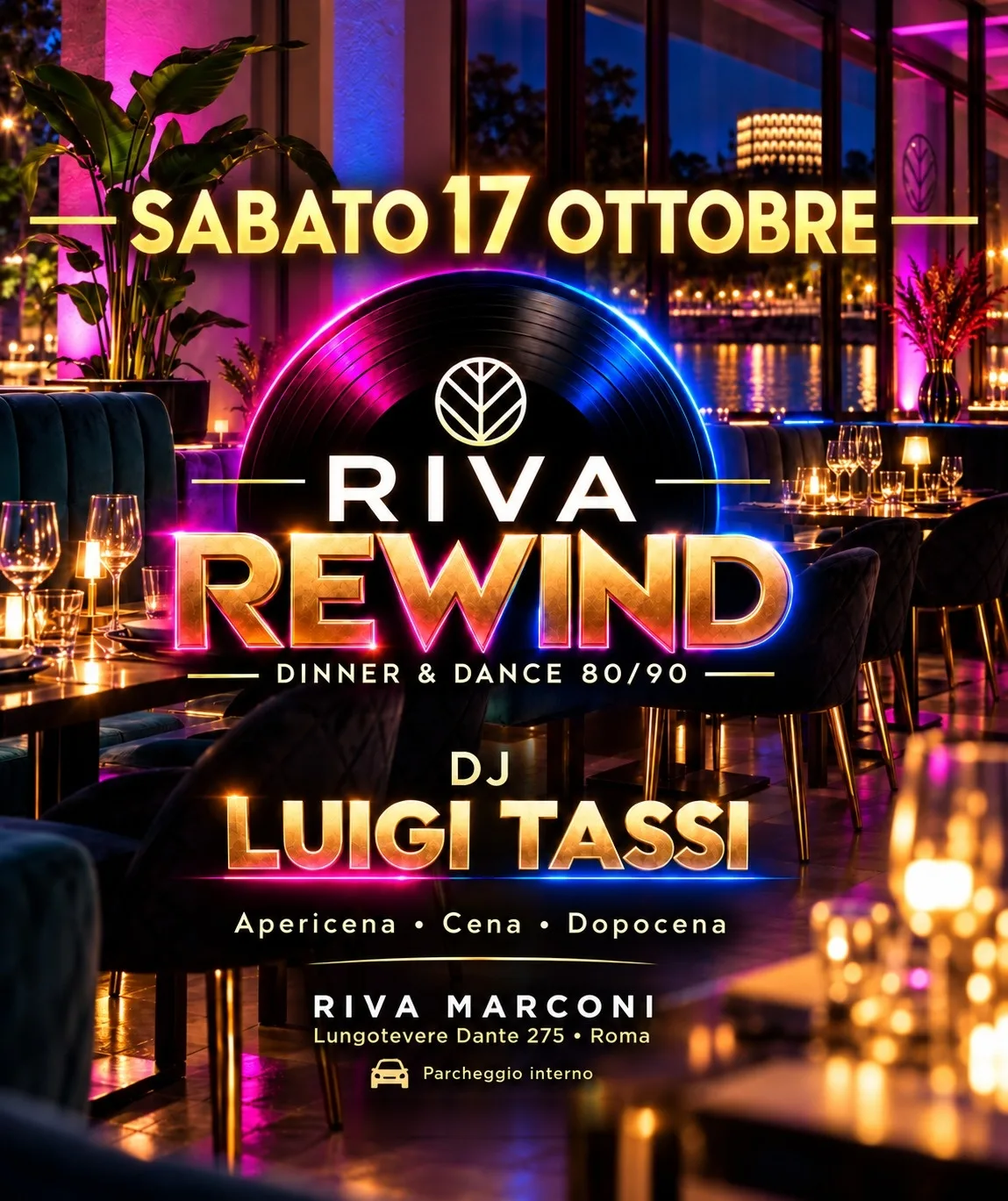 Flyer di Riva Rewind — 2026-10-17