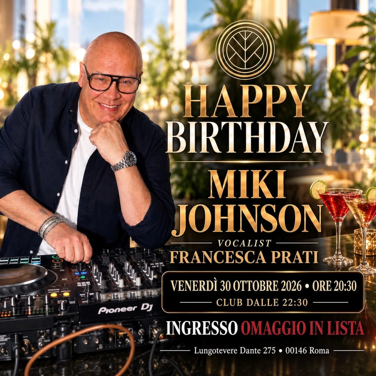 Flyer di Happy Birthday Miki Johnson — 2026-10-30