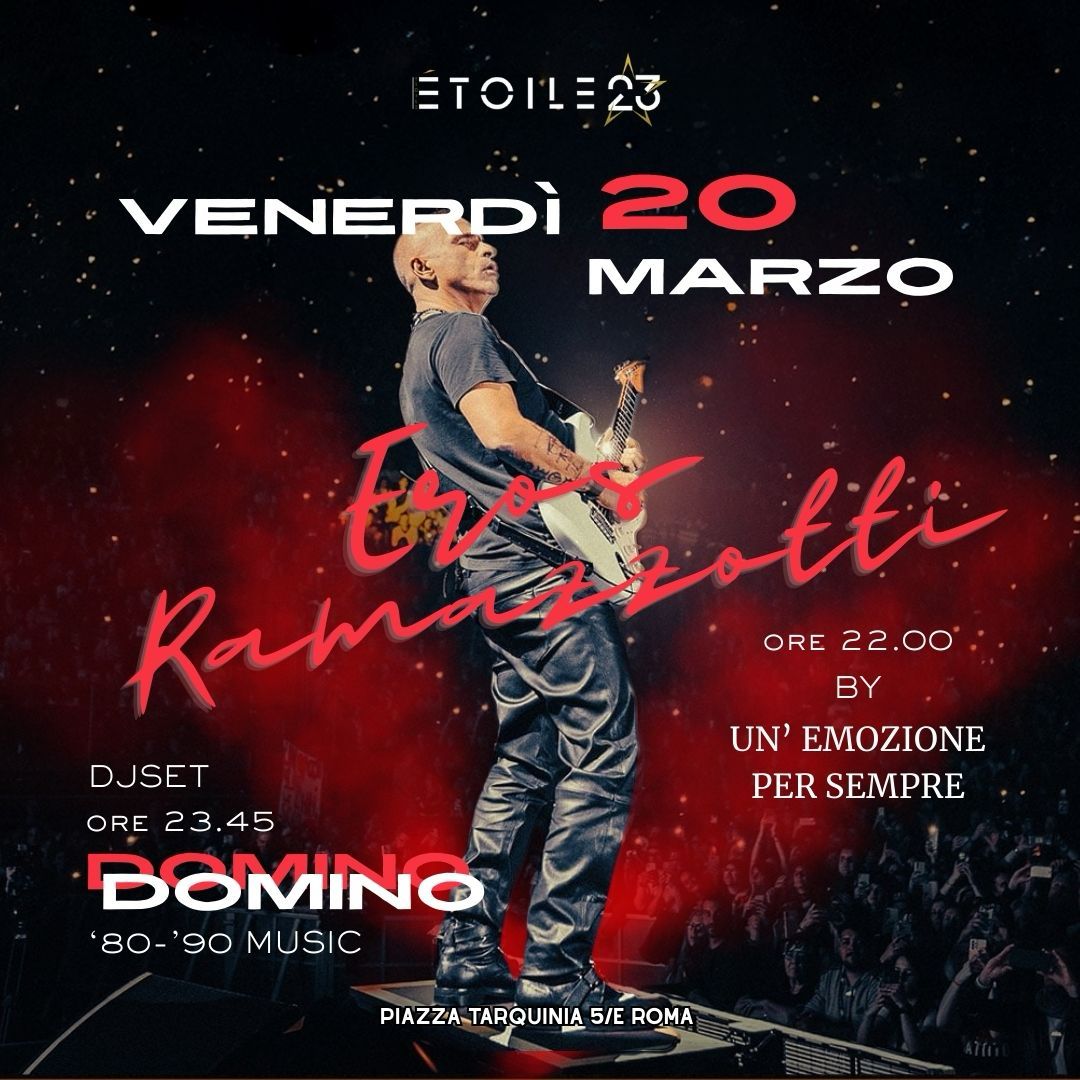 Etoile 23 Roma — serata