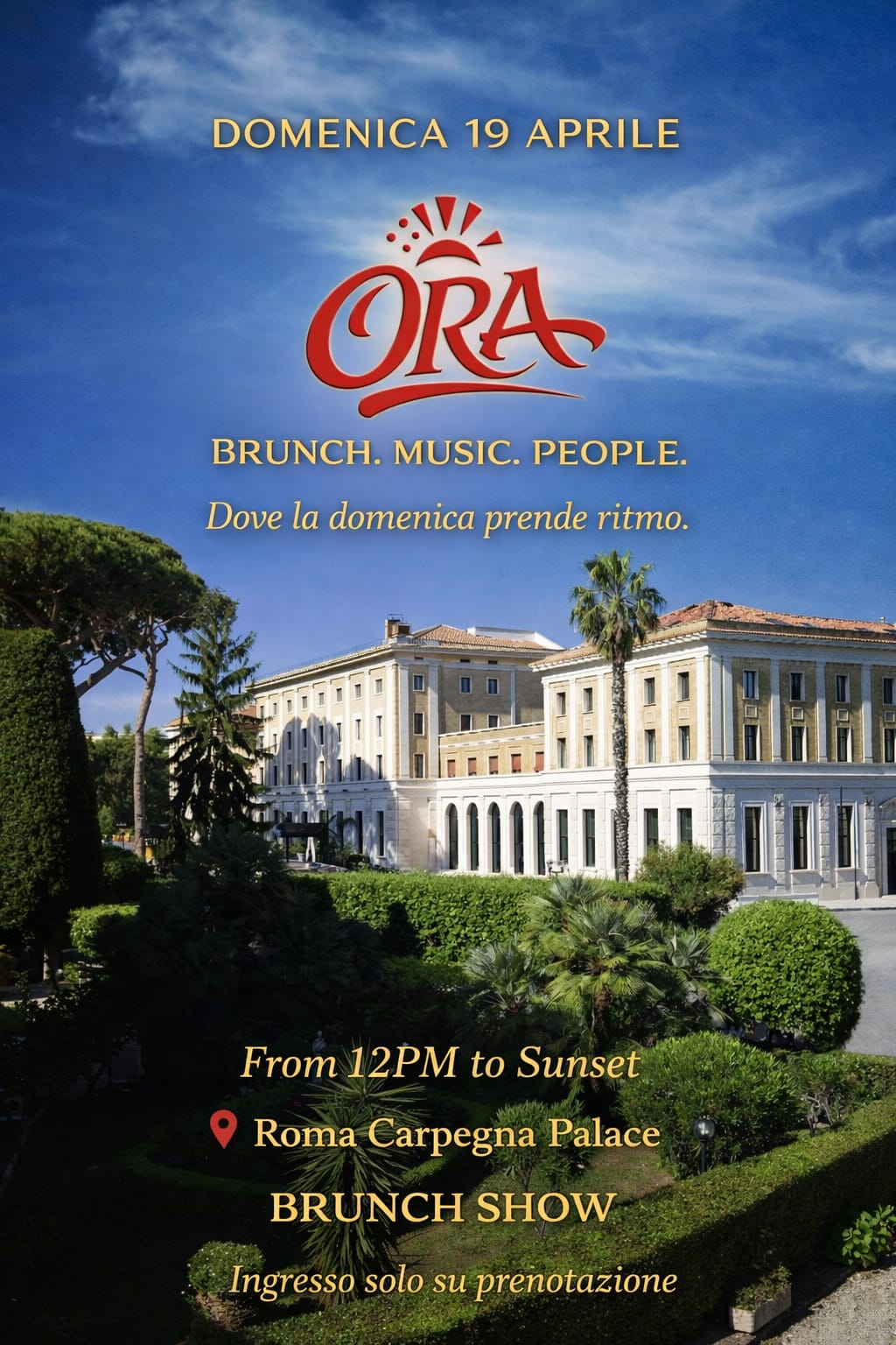 Th Hotel Carpegna Palace Roma Domenica 19 Aprile 2026