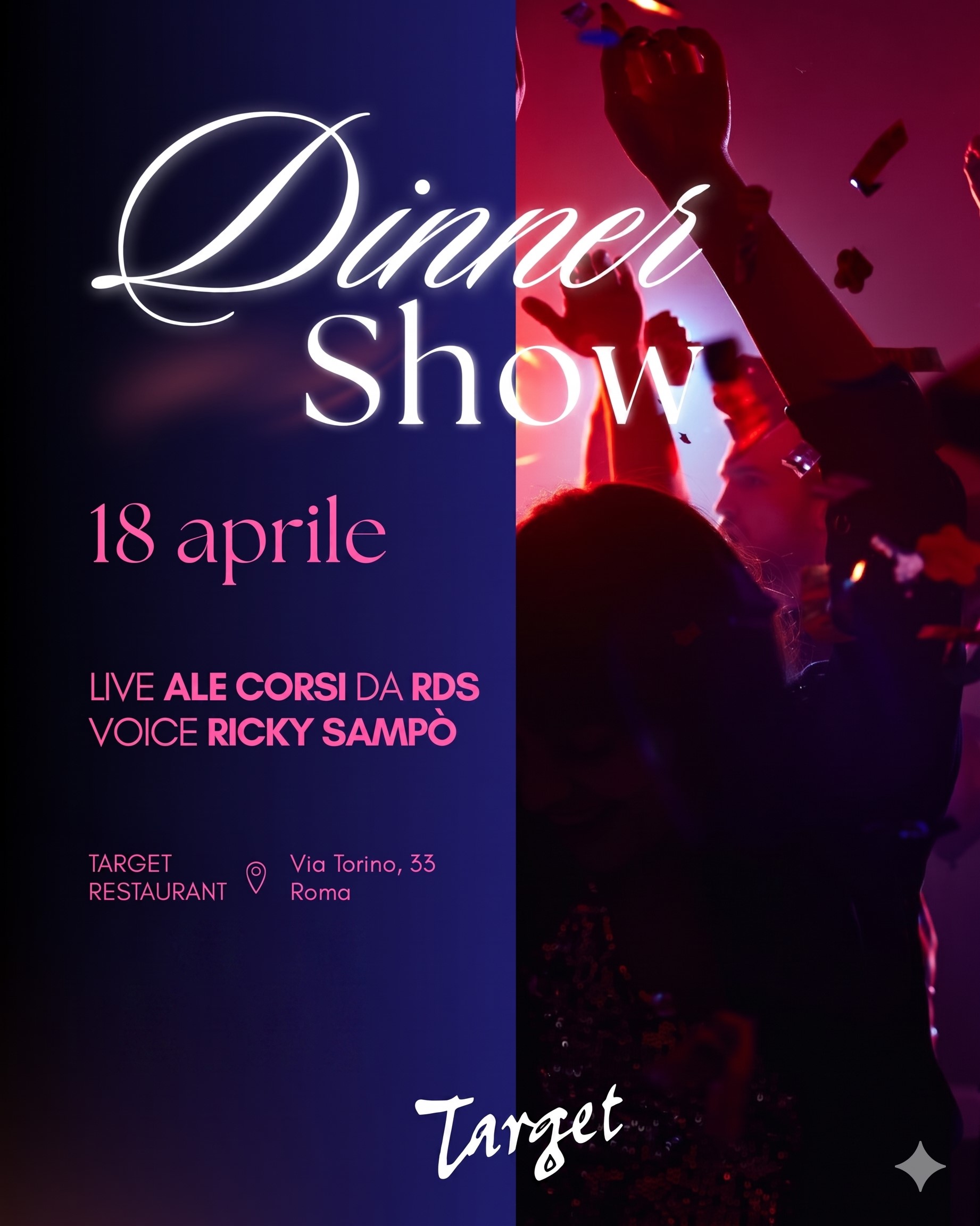 Sabato 18 Aprile 2026 Target Roma