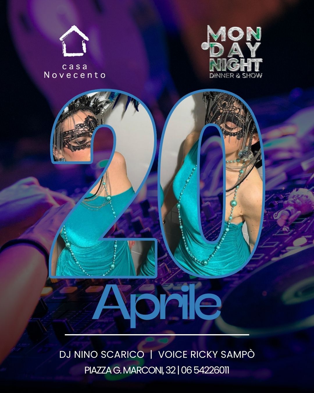 Lunedì 20 Aprile 2026 Casa 900