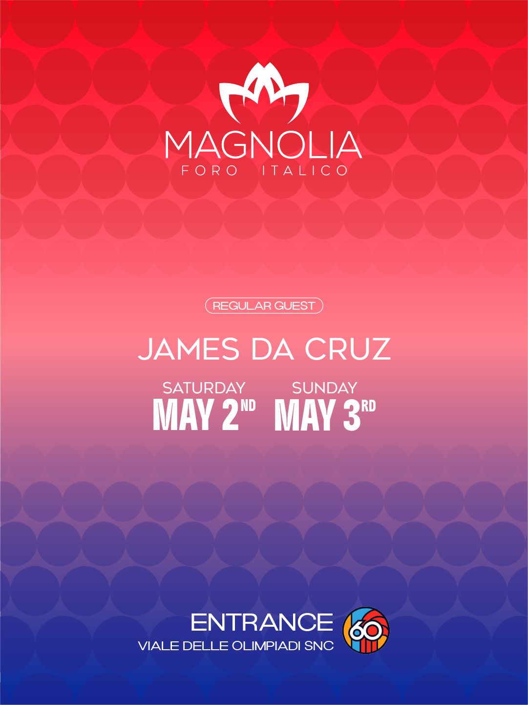 Domenica 3 Maggio 2026 Magnolia Roma