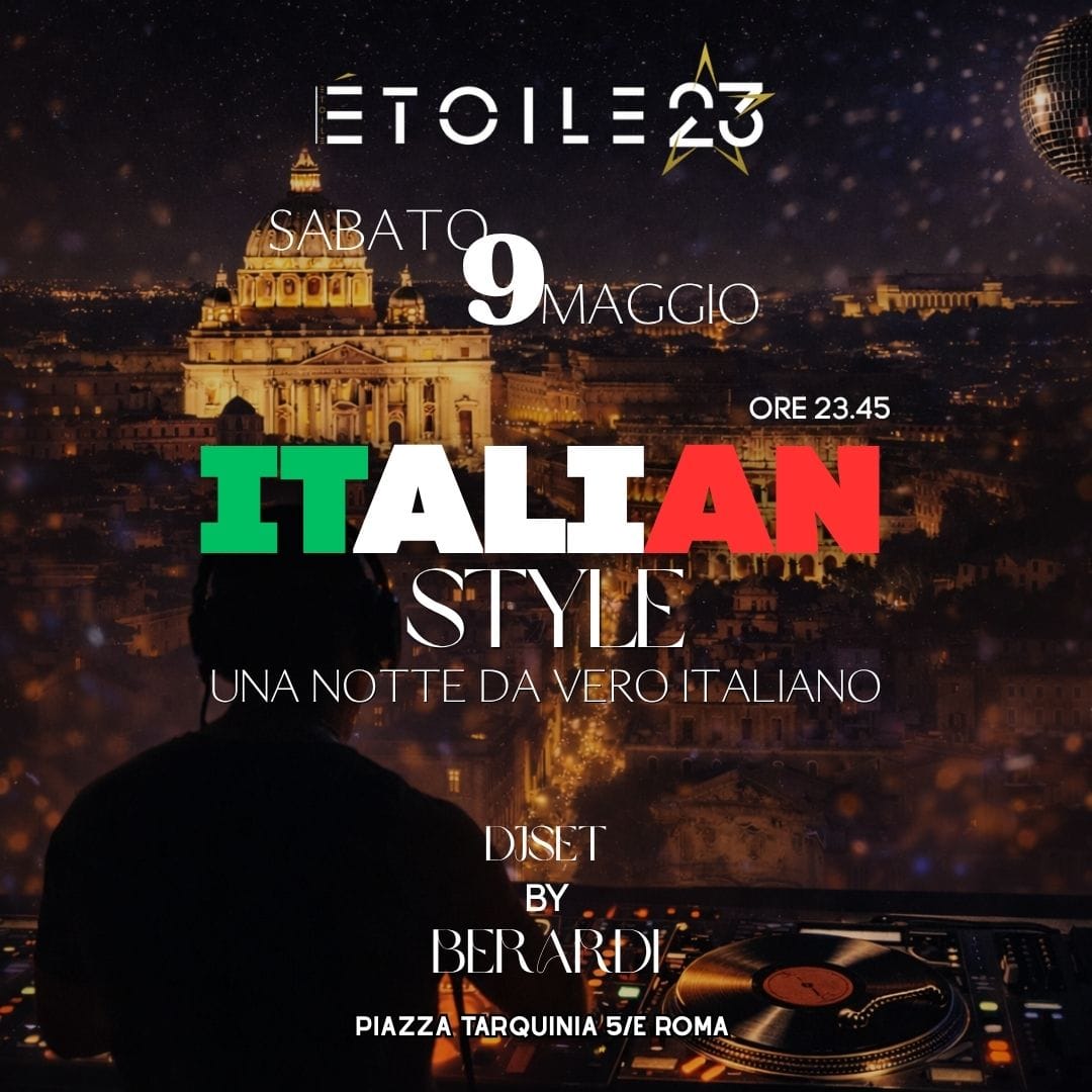 Sabato 9 Maggio 2026 Etoile 23