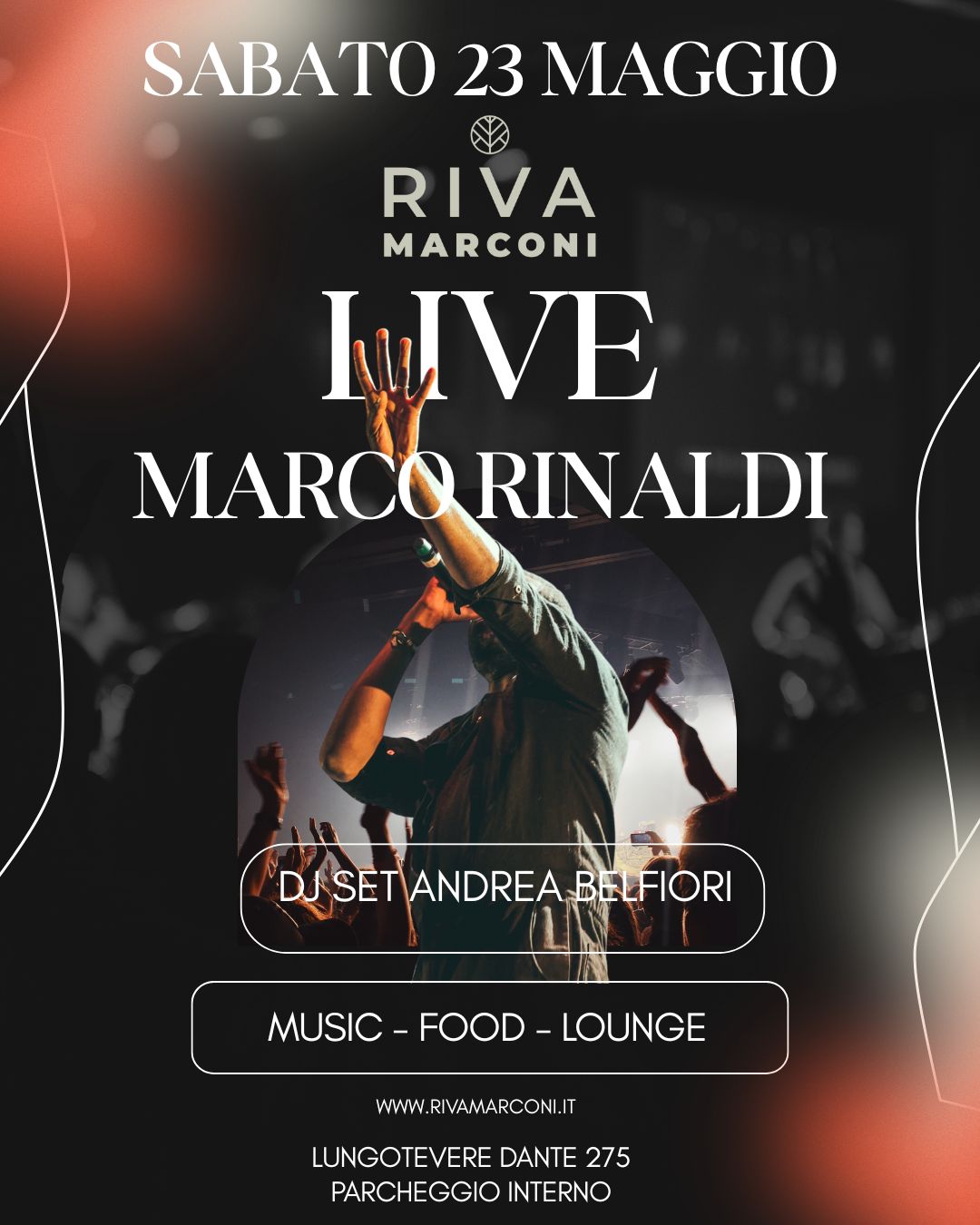 Sabato 23 Maggio 2026 Riva Marconi