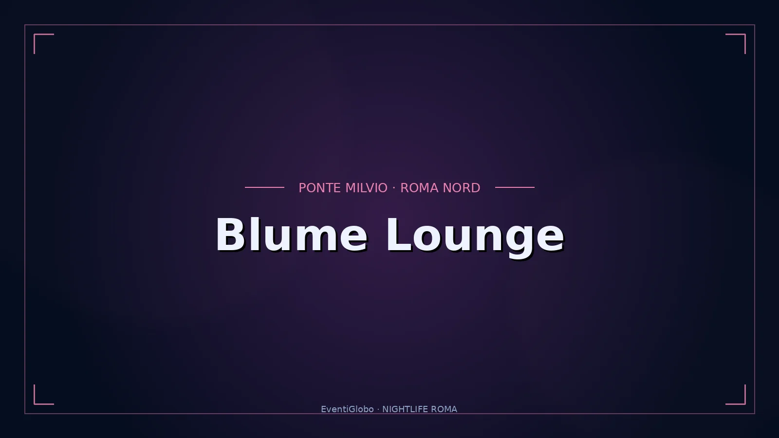 Halloween al Blume Lounge Roma con cena e djset