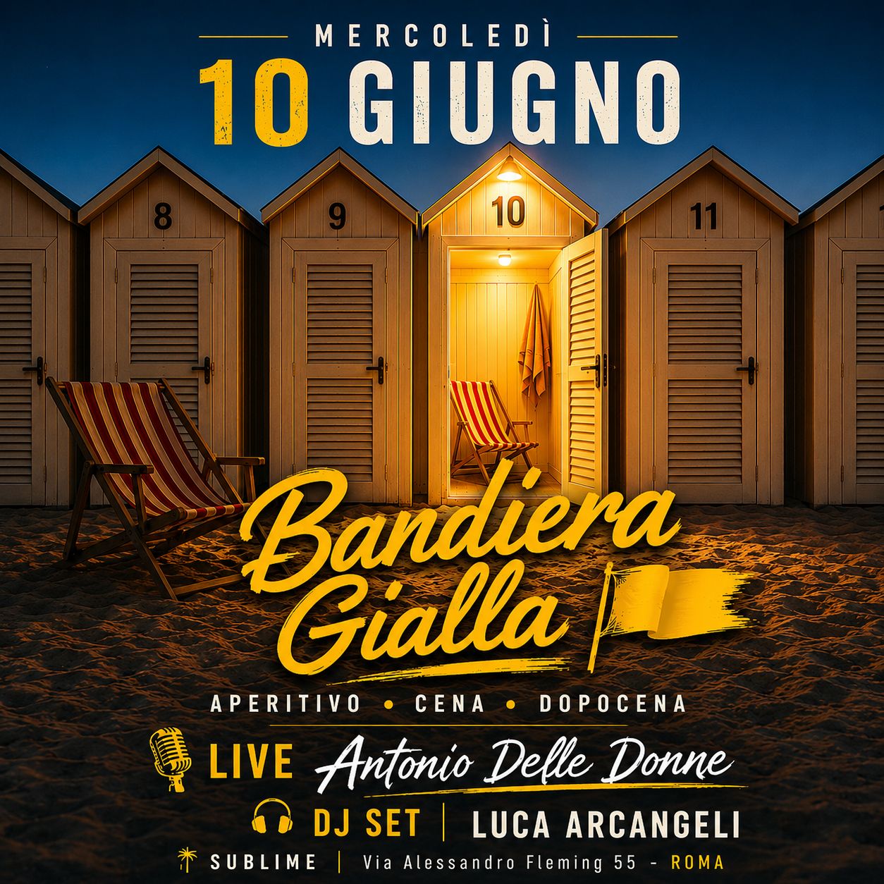 Mercoledì 10 Giugno 2026 La Villa Sublime