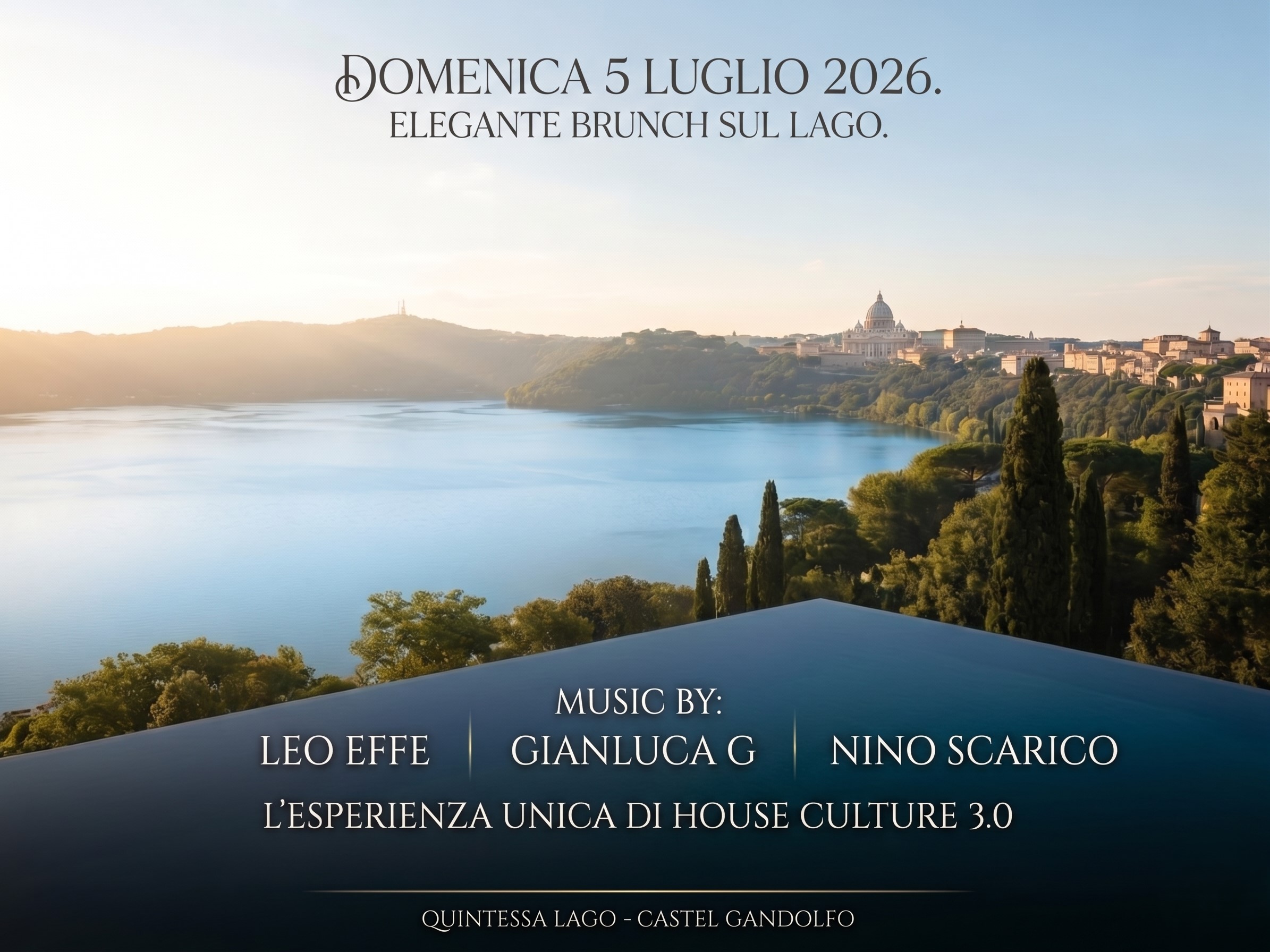 Domenica 5 Luglio 2026 Quintessa Home Castel Gandolfo
