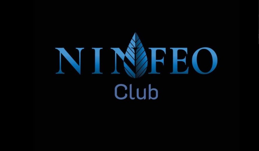 Logo Ninfeo Club, format clubbing del Ninfeo Village EUR